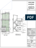 Section at X-X': Proposed Building Mr. Keshav Subedi