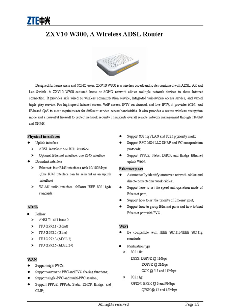 ZXV10 | PDF | Wireless Lan | Computer Network