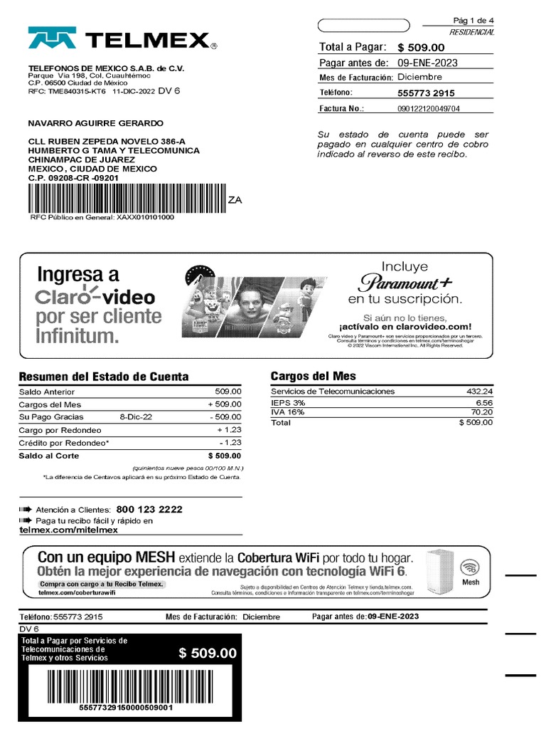 Telmex | PDF