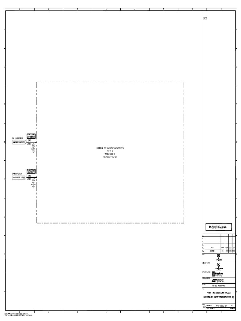 1.1.1 PID For DEMINERALIZED WATER TREATMENT SYSTEM | PDF | Gases ...