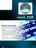 Soluciones de ciberseguridad y servicios de INFORC Ecuador