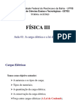 Cargas Elétricas e Lei de Coulomb