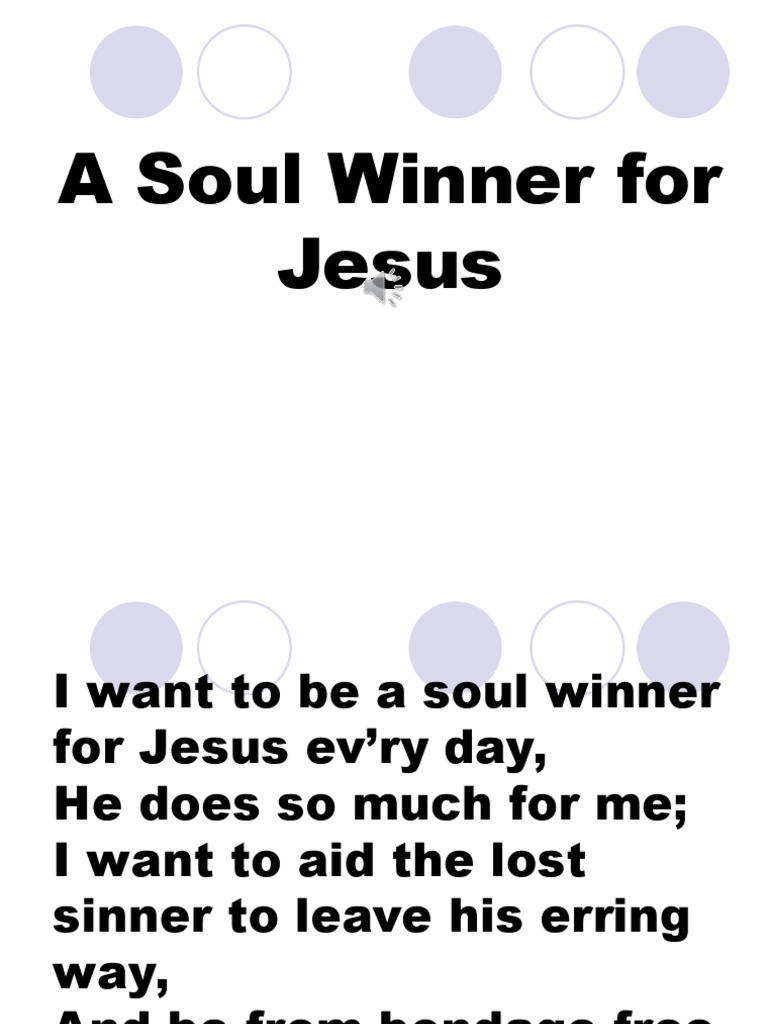 Soul Winning for Jesus | PDF