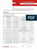 Ficha Gres Arquitectonico CR