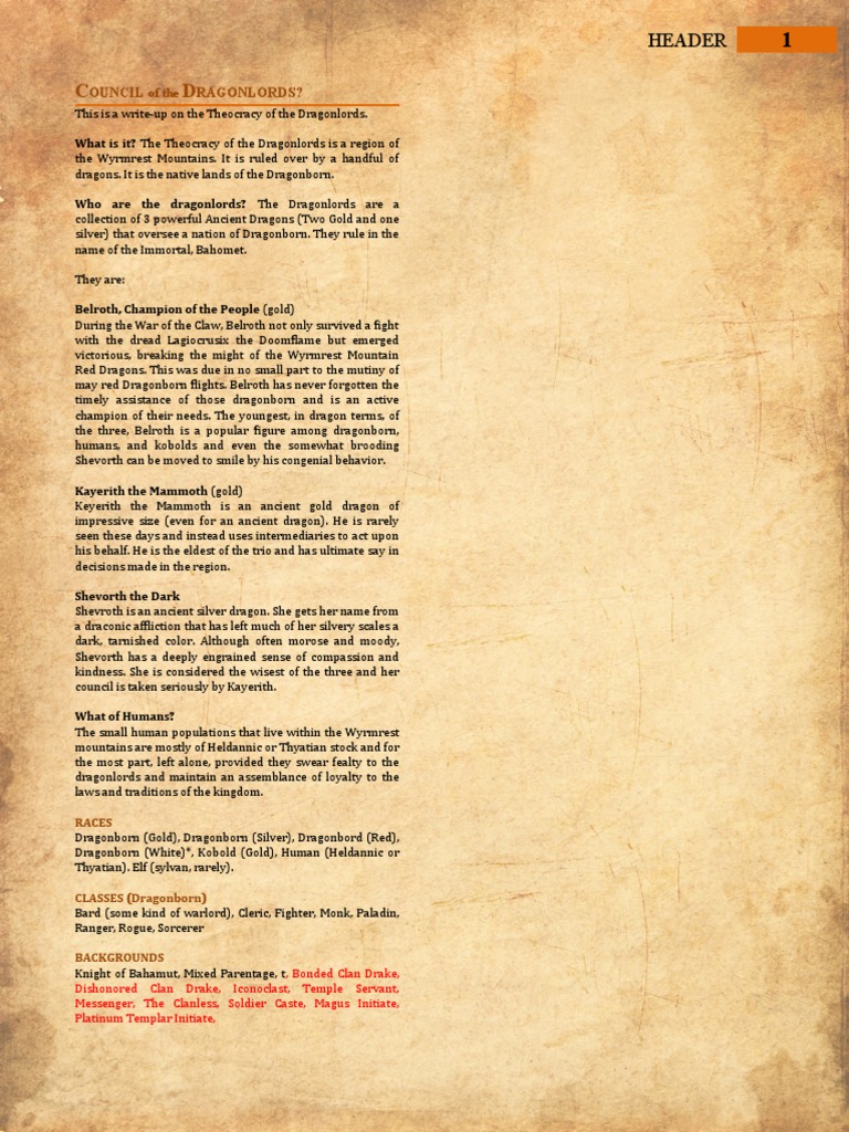 Government PDF Dungeons & Dragons