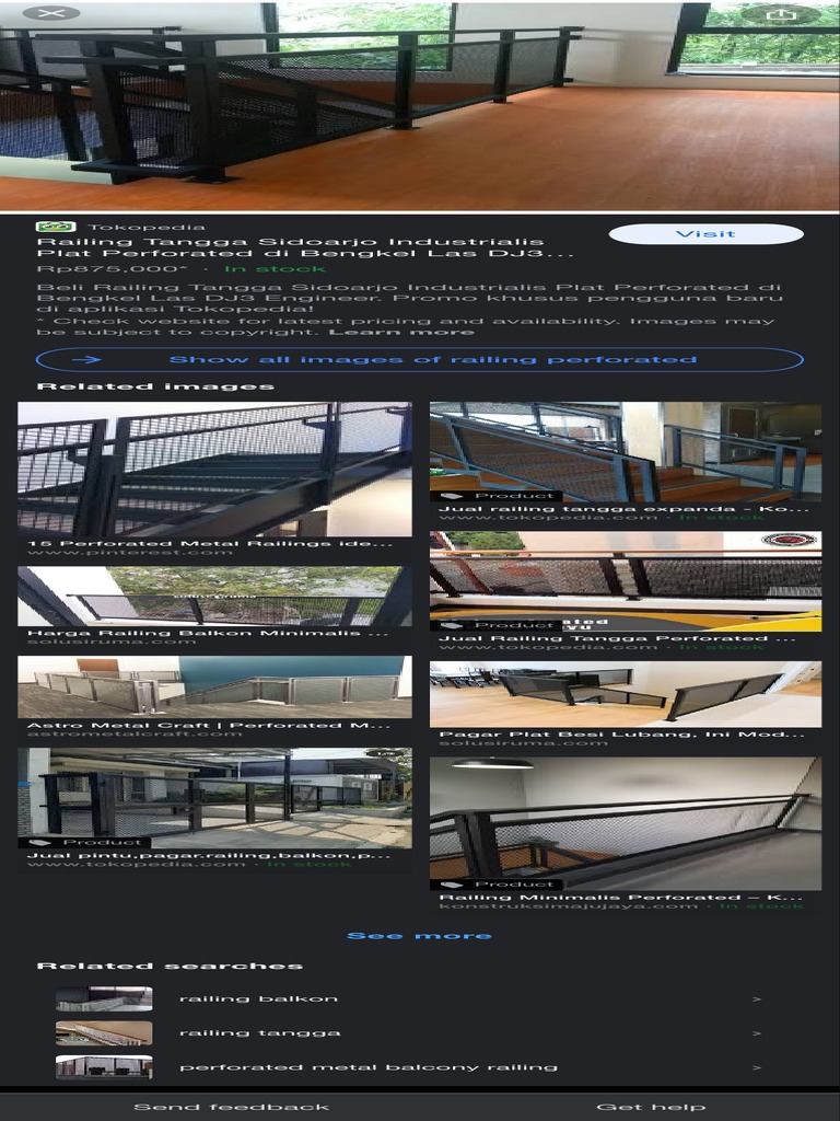 Railing Perforated - Google Search | PDF