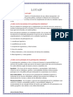 LOTAIP y participación ciudadana: mecanismos y principios