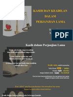 Presentation Kasih Dan Keadilan Dalam Perjanjian Lama