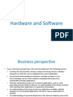Hardware and Software Selection Guide