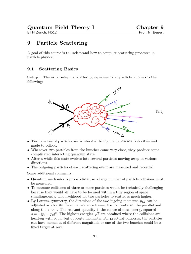 Chapter 09 Download Free Pdf Cross Section Physics Particle Physics