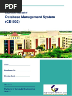 DBMS Manual