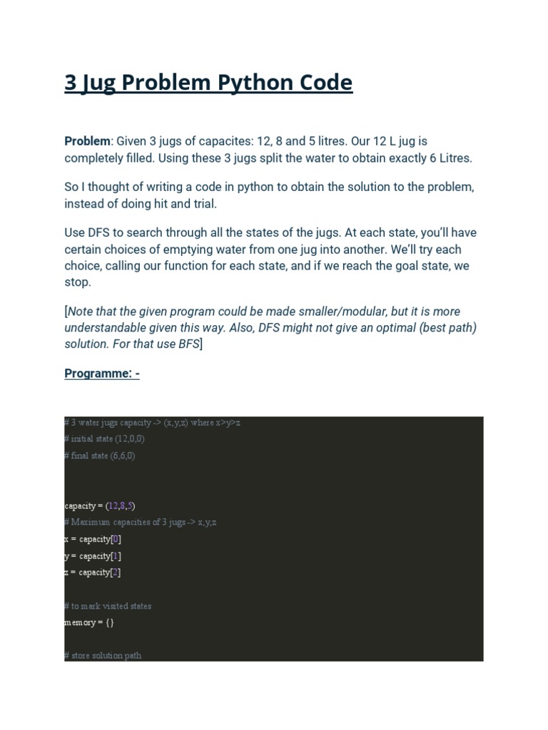 Implementation Of Dfs In Python Implementation Of Dfs In Python