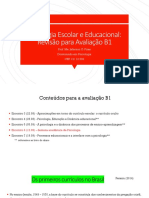 Psicologia Escolar, Currículo Oculto e Controle Social