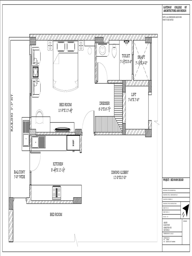 bedroom-plan-drawing-with-dimensions-and-notes-for-residential-building
