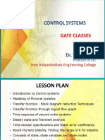Control Systems: Gate Classes