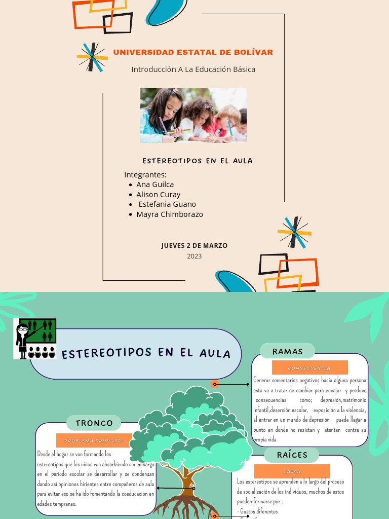 Estereotipos en El Aula | PDF