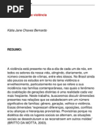 Familia Velhice e Violencia