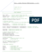 Optimized 250kW PV array parameters