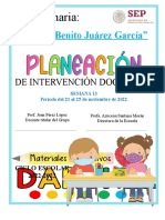 4° Sem13 Planeación de Intervención Docente Darukel 2022-2023