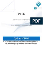 SCRUM Intro y Referencias