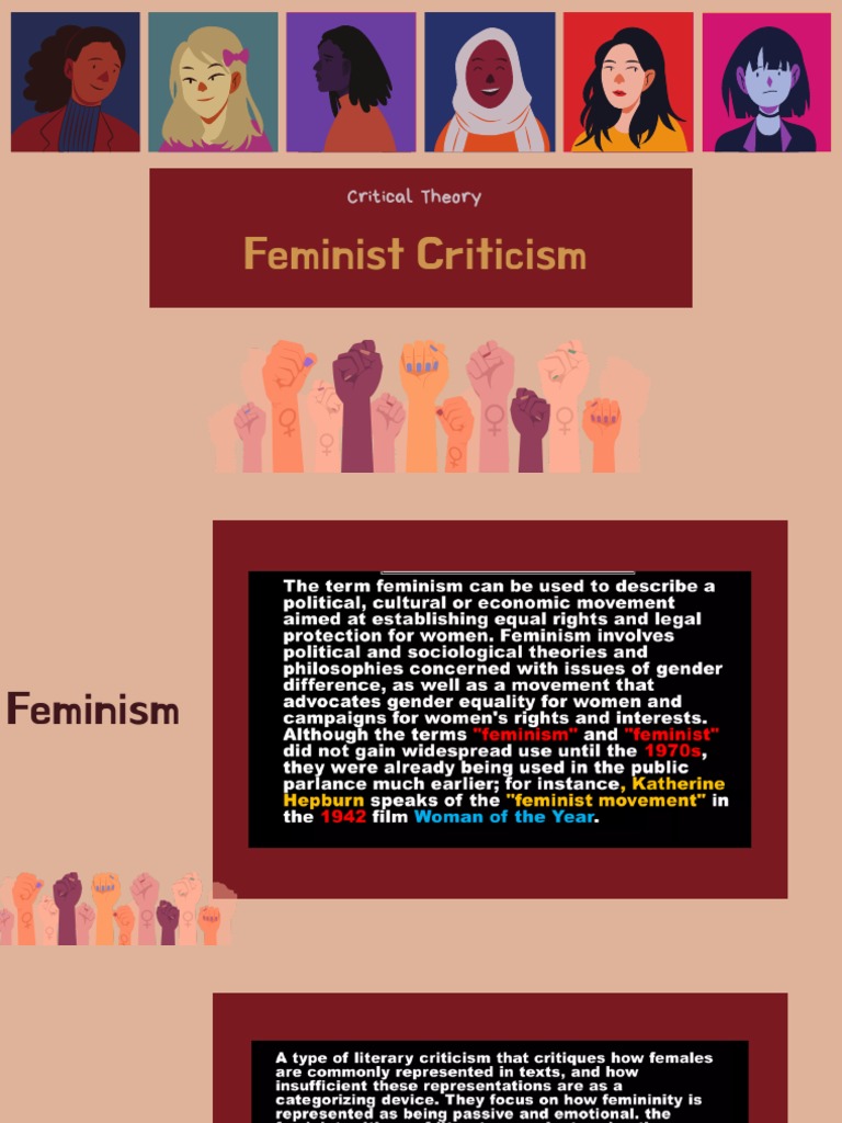 Feminist Criticism PDF Gender Studies Gender
