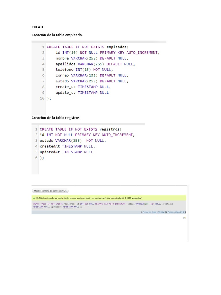 DML y DDL | PDF