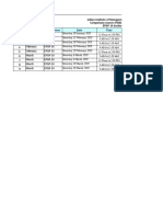 IIM Kozhikode EPGP-14 Section-B Compulsory Course Schedule