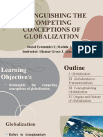 Competing Conceptions of Globalization