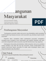 pembangunan masyarakat