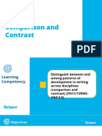 RW 11 - 12 - Unit 5 - Lesson 1 - Comparison and Contrast