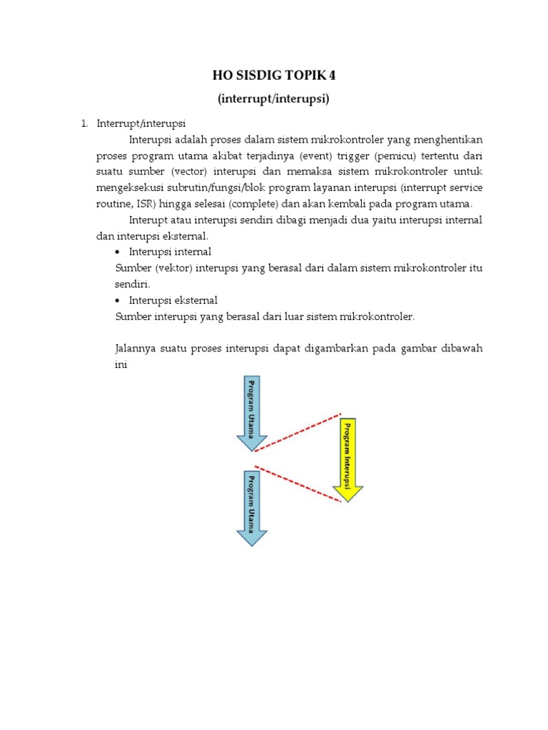 Interupsi pada Arduino Uno | PDF