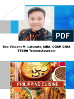 Filipino cuisine shaped by history of occupations and trade