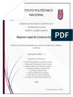 Noticias-Practicas Desleales de Comercio Exterior en México