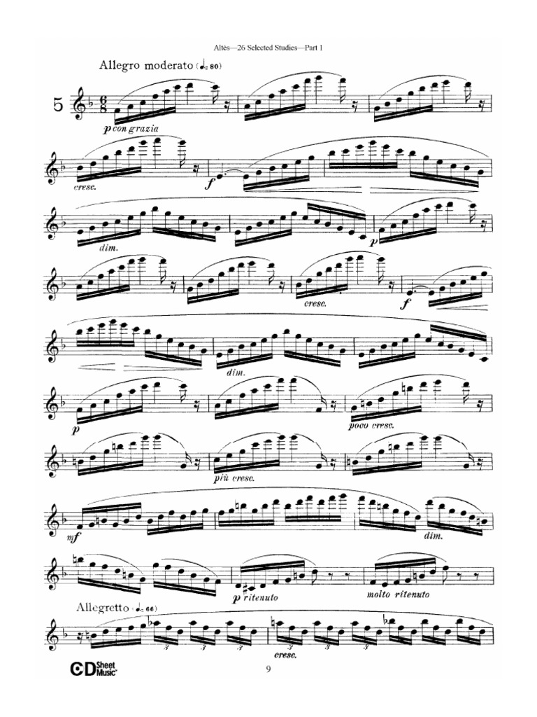 Altes Etude 05 PDF