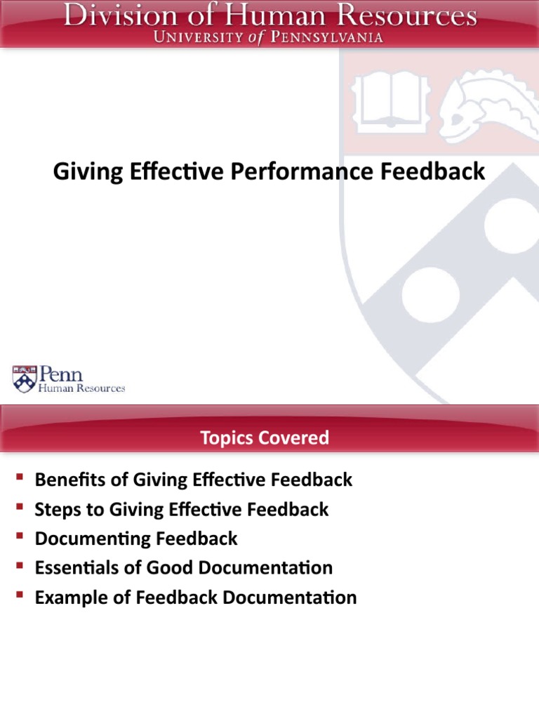 Which Approach to Performance Feedback Is Most Effective-HR Experts Weigh In