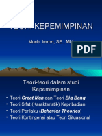 Teori Kepemimpinan