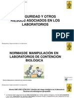 Tema E3. Niveles de Bioseguridad