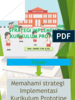 Strategi Implementasi Kurikulum Prototipe