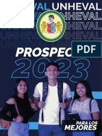 Prospecto Admisión Unheval 2023 - Ii