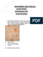 Microbiology - Inicet Nov 2022