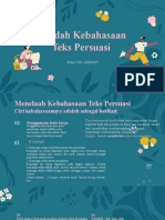 Kaidah Kebahasaan Teks Persuasi Kelas VIII