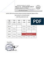 Jadwal Praktik