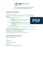 Procedimiento de Evaluación y Acreditación