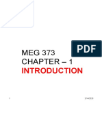 MEG 373 Introduction to Mechanisms