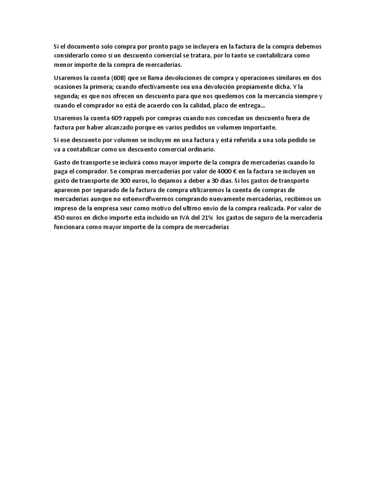 Apuntes De Contabilidad Pdf Factura Bueno Economía