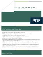 Chapter 7 - External Analysis - Economic Factors