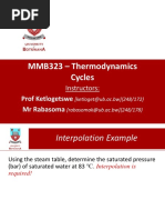 Lecture 4 - Steam Cycles