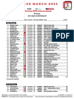 Verona MTB International 2023 - Entry List Agonisti