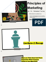 Lecture-1,2,3,4,5,6 Principles of Marketing by Dr. Muhammad Farooq v3