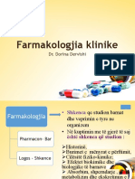 Farmakologjia Klinike - Leksion 1